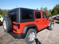 2017 Firecracker Red Jeep Wrangler Unlimited Sport 4x4  photo #7