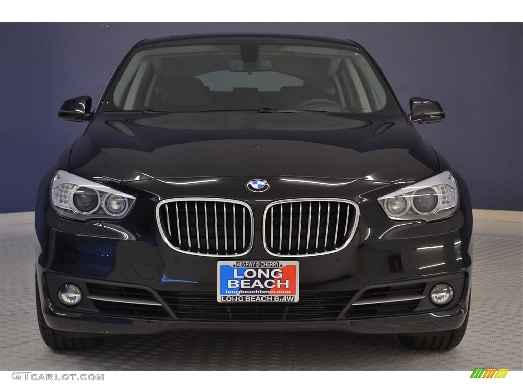 2017 5 Series 535i Gran Turismo - Black Sapphire Metallic / Black photo #2