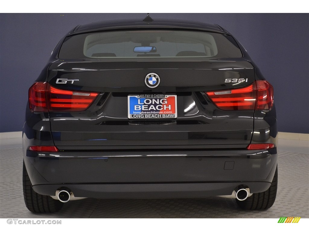 2017 5 Series 535i Gran Turismo - Black Sapphire Metallic / Black photo #5