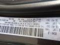  2017 Durango SXT AWD Granite Metallic Color Code PAU