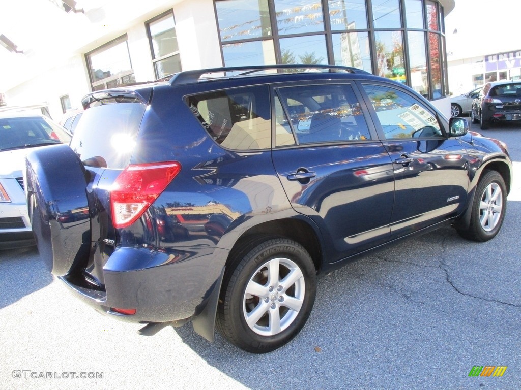 2007 RAV4 Limited 4WD - Nautical Blue Metallic / Taupe photo #3