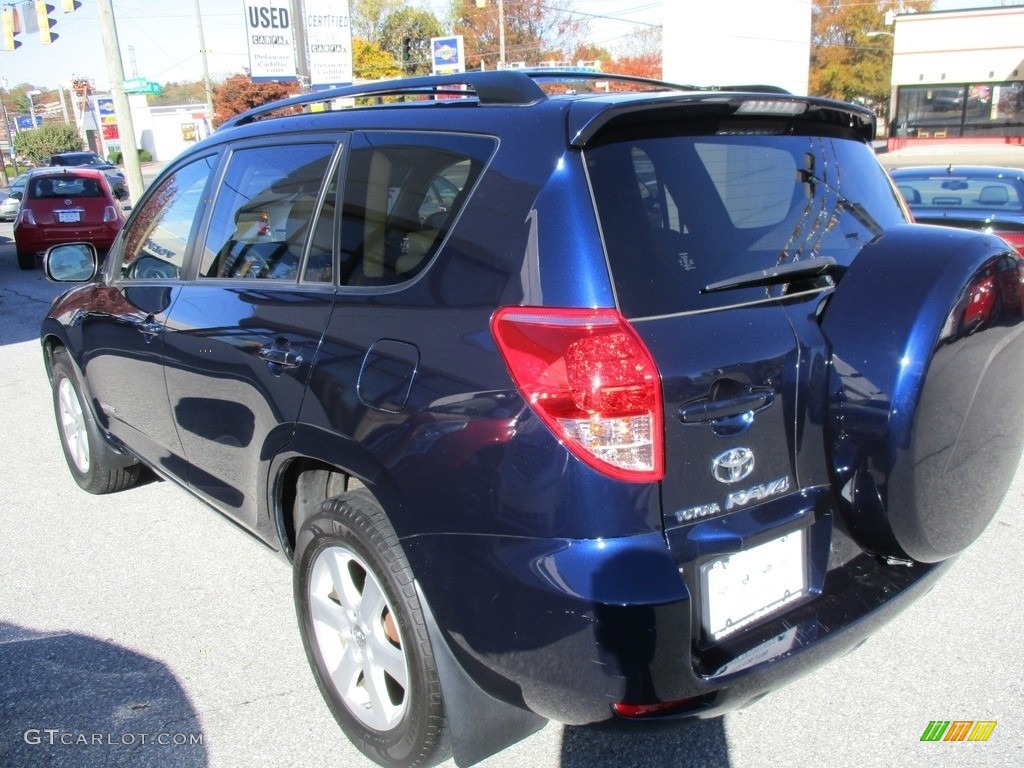 2007 RAV4 Limited 4WD - Nautical Blue Metallic / Taupe photo #5