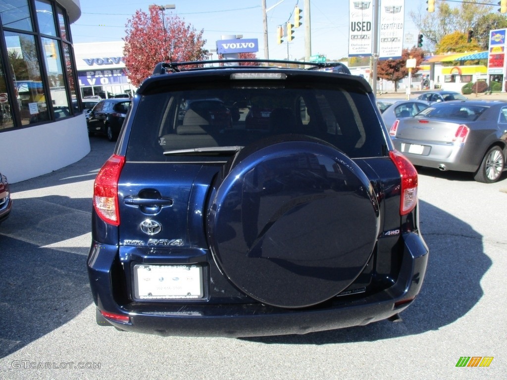 2007 RAV4 Limited 4WD - Nautical Blue Metallic / Taupe photo #6