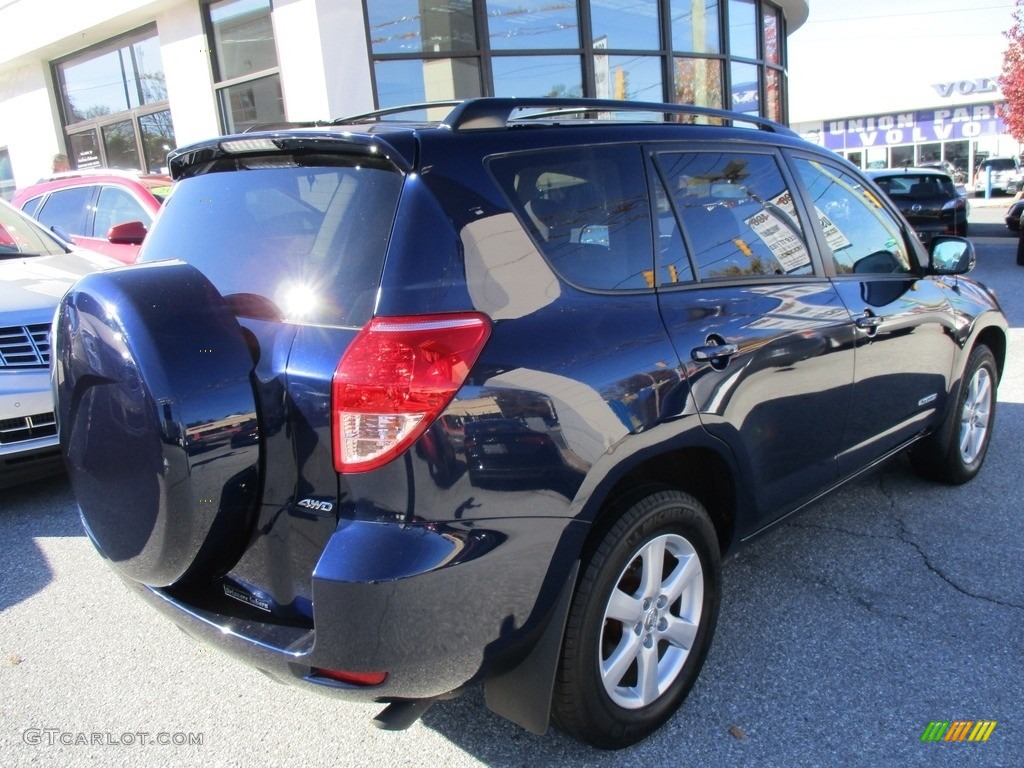 2007 RAV4 Limited 4WD - Nautical Blue Metallic / Taupe photo #8