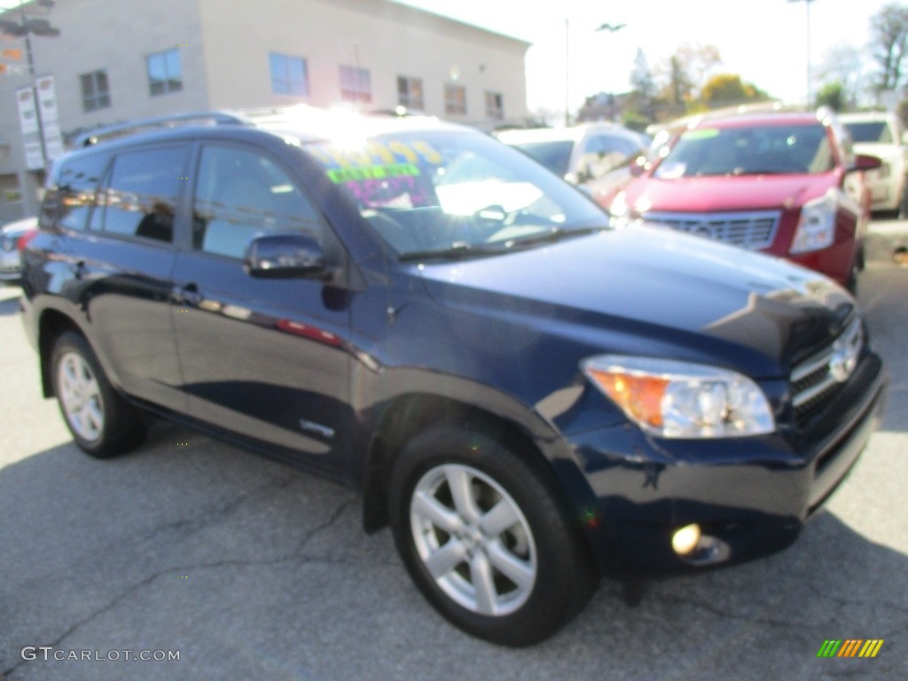 2007 RAV4 Limited 4WD - Nautical Blue Metallic / Taupe photo #9