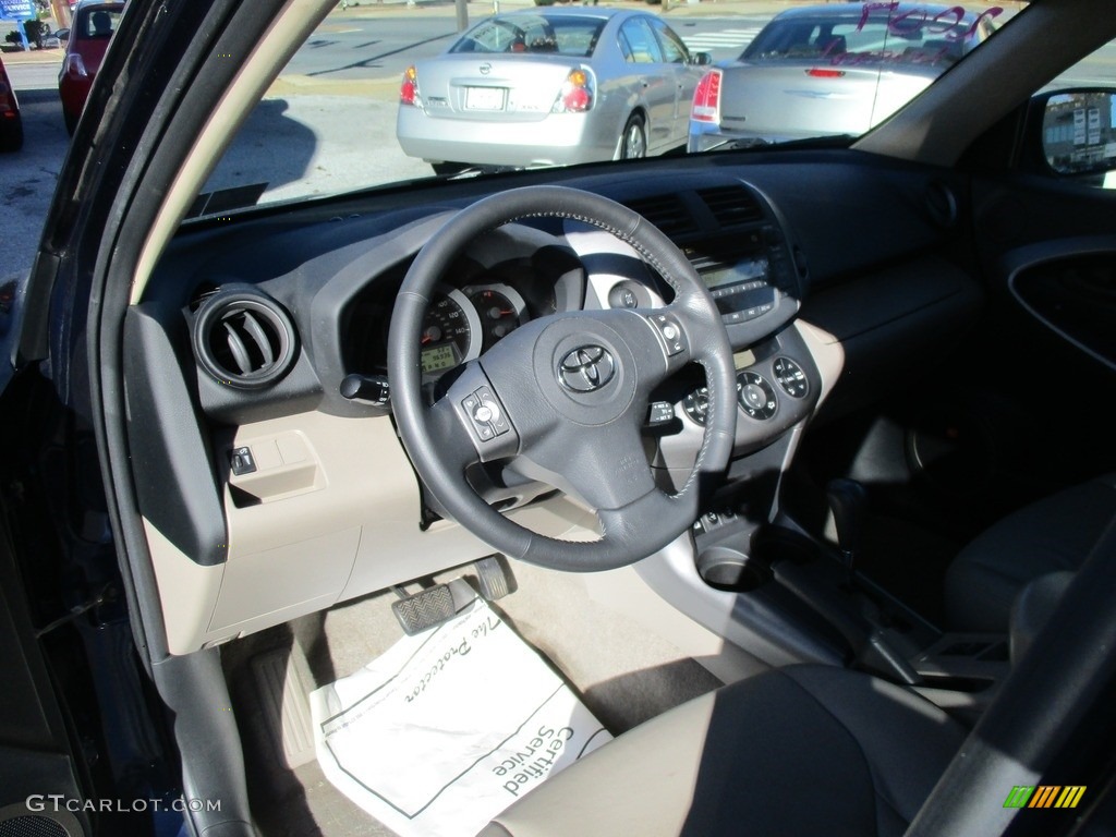 2007 RAV4 Limited 4WD - Nautical Blue Metallic / Taupe photo #12