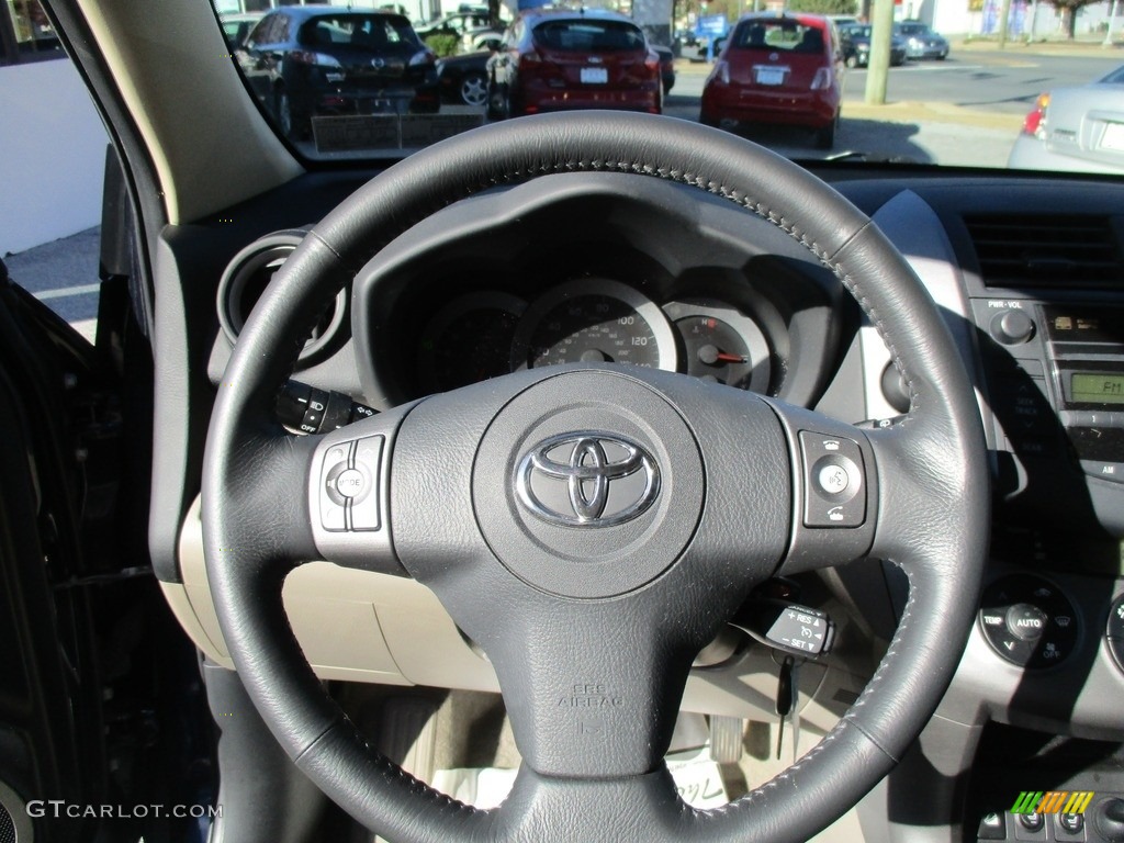 2007 RAV4 Limited 4WD - Nautical Blue Metallic / Taupe photo #13