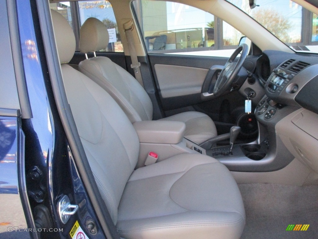 2007 RAV4 Limited 4WD - Nautical Blue Metallic / Taupe photo #19