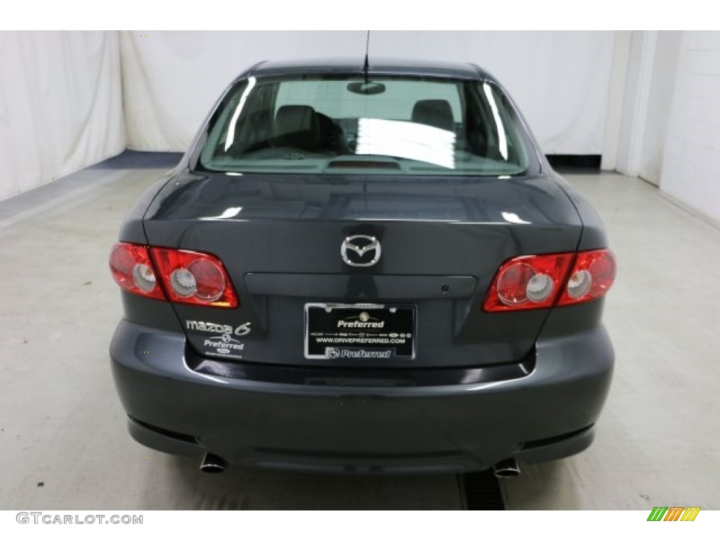 2004 MAZDA6 s Sedan - Onyx Black / Gray photo #26