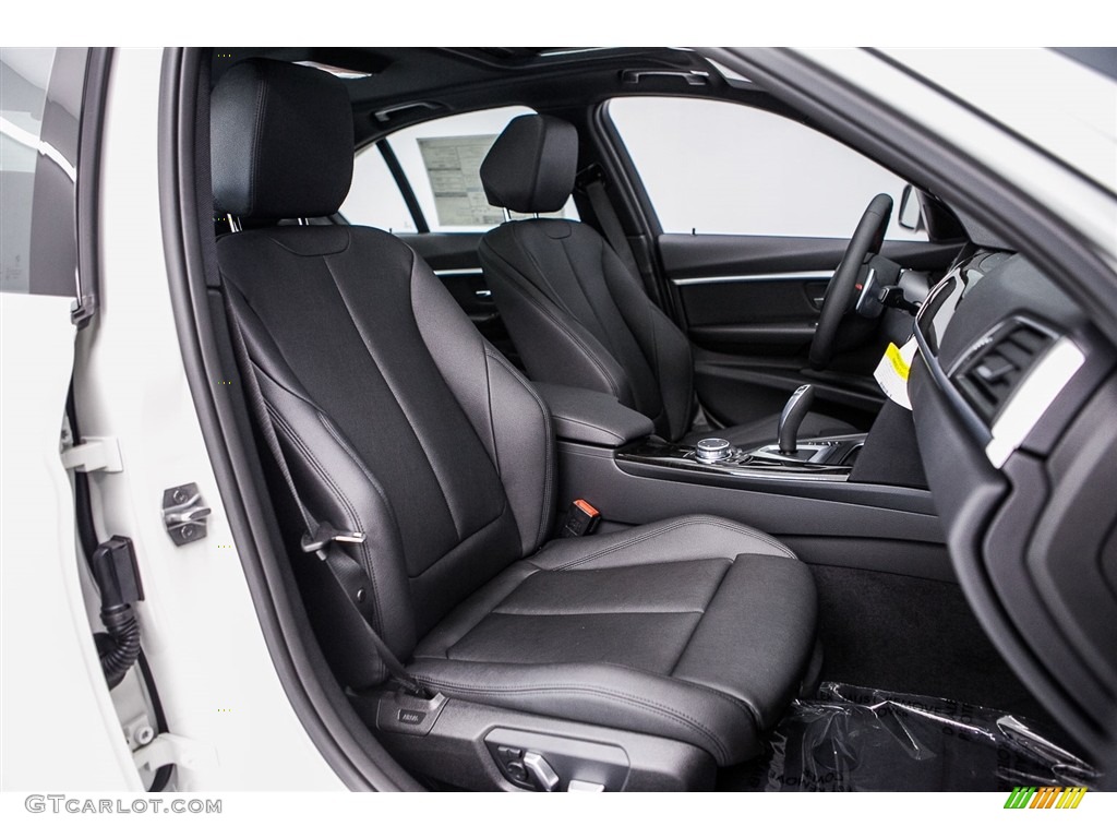 2017 3 Series 330e iPerfomance Sedan - Alpine White / Black photo #2