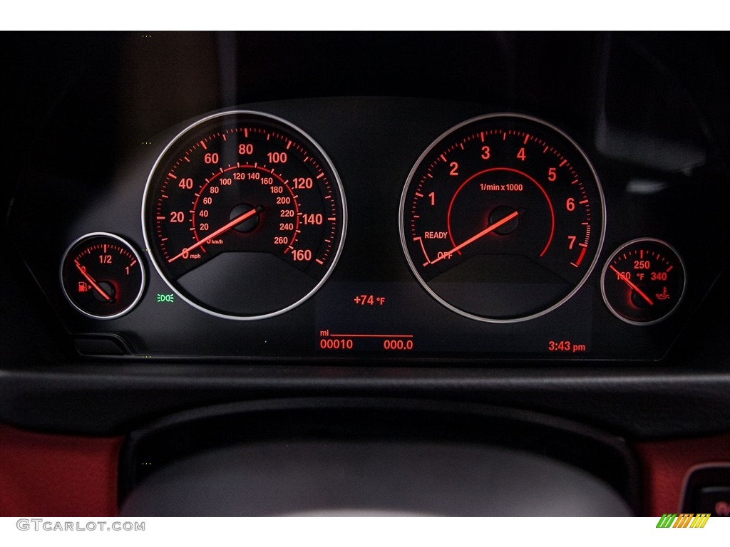 2017 BMW 4 Series 440i Gran Coupe Gauges Photo #116942771