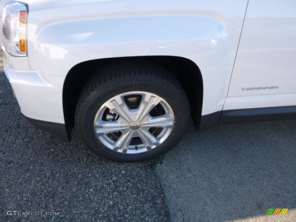 2017 Terrain SLT AWD - White Frost Tricoat / Jet Black photo #2