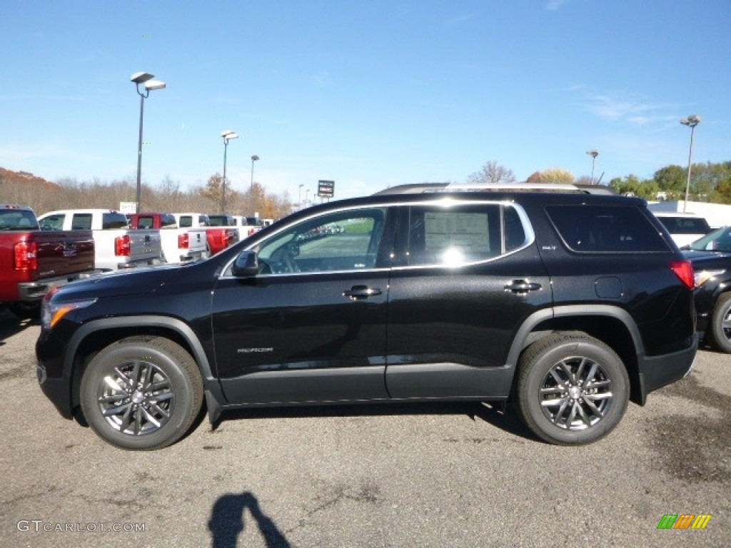 2017 Acadia SLT AWD - Ebony Twilight Metallic / Jet Black photo #2