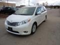 Blizzard White Pearl - Sienna XLE Photo No. 1