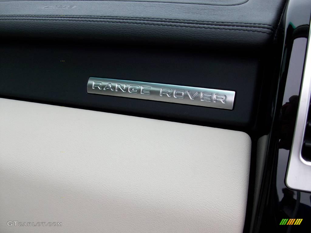 2008 Range Rover V8 Supercharged - Java Black Pearlescent / Ivory photo #42