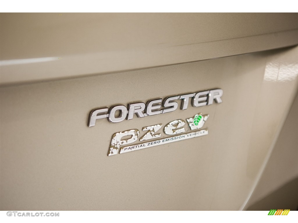 2008 Forester 2.5 X - Topaz Gold Metallic / Anthracite Black photo #7