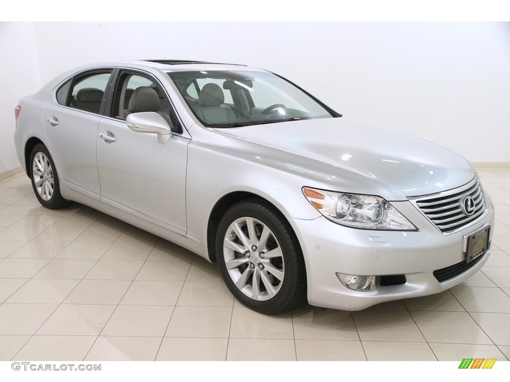 Mercury Silver Metallic Lexus LS