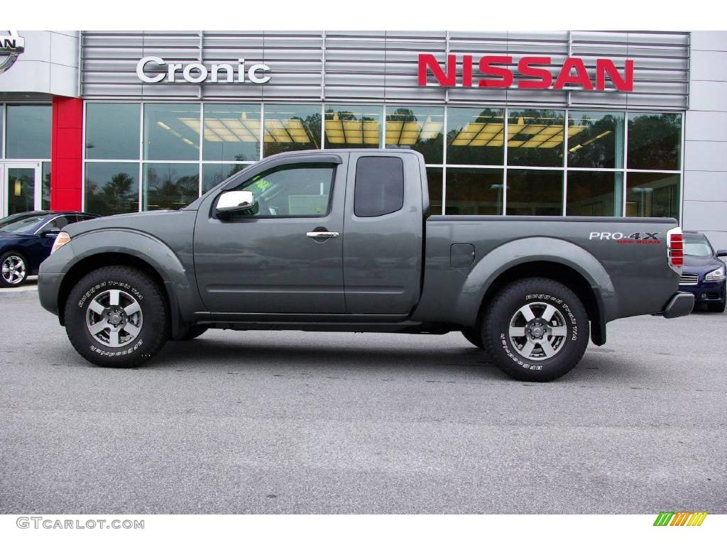 2009 Storm Gray Nissan Frontier PRO-4X King Cab #11668795 Photo #11 | GTCarLot.com - Car Color