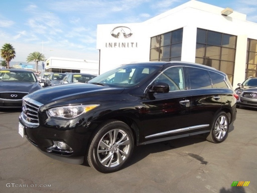 2015 QX60 3.5 AWD - Black Obsidian / Graphite photo #1