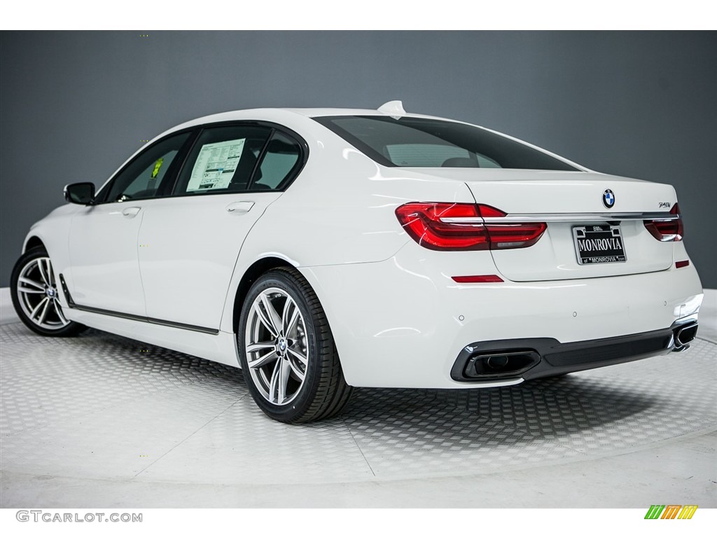 2017 7 Series 740i Sedan - Alpine White / Black photo #3