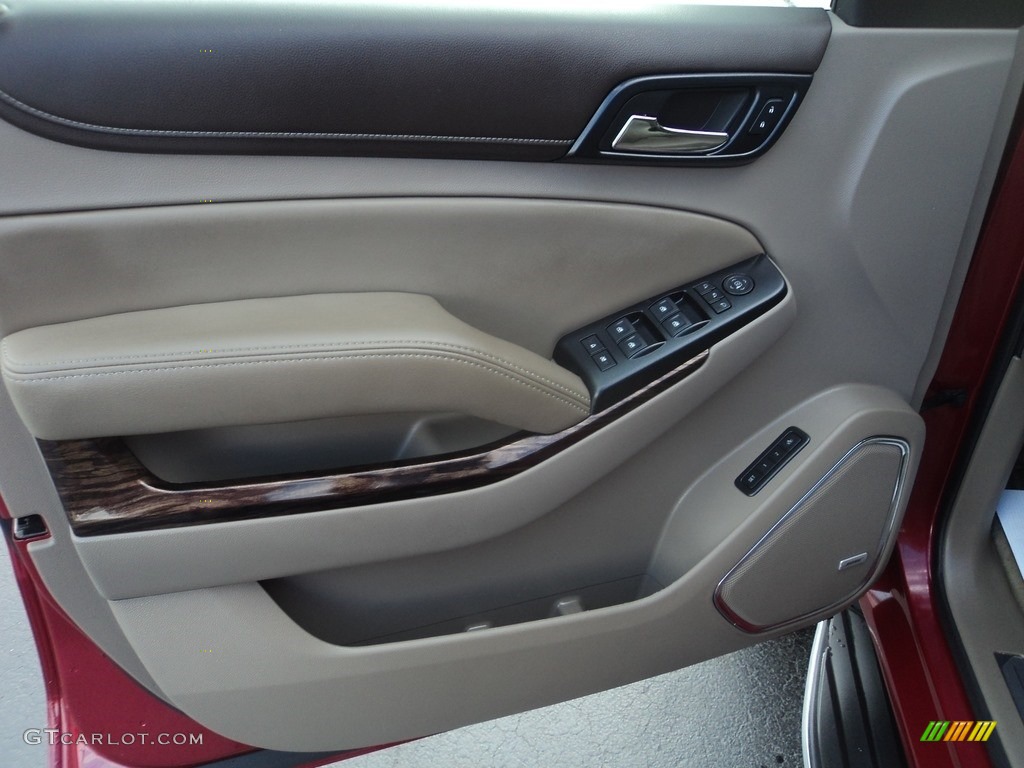 2015 Yukon SLT 4WD - Crystal Red Tintcoat / Cocoa/Dune photo #14