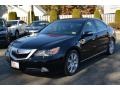 2009 Crystal Black Pearl Acura RL 3.7 AWD Sedan  photo #7