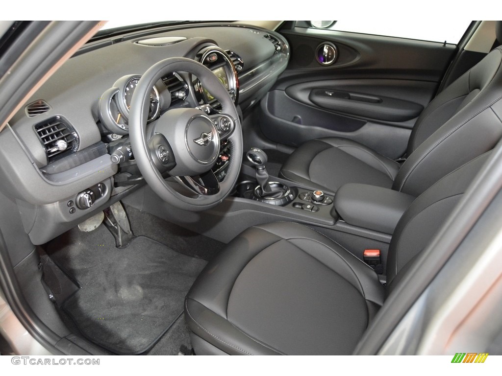 Carbon Black Interior 2017 Mini Clubman Cooper ALL4 Photo #116950822