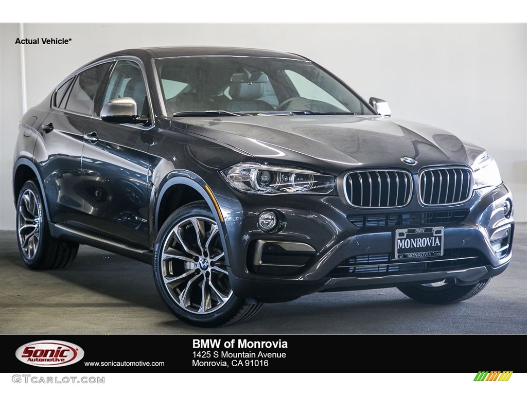 2017 X6 xDrive35i - Dark Graphite Metallic / Black photo #1