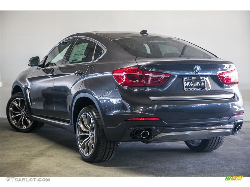 2017 X6 xDrive35i - Dark Graphite Metallic / Black photo #3