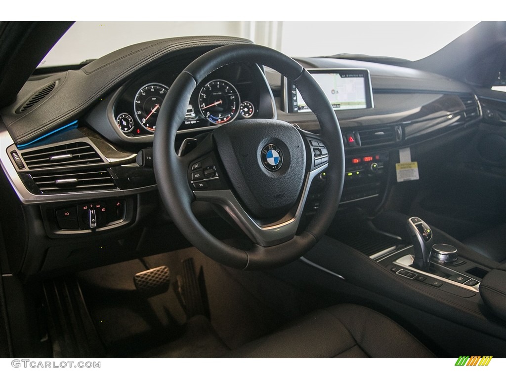 2017 X6 xDrive35i - Dark Graphite Metallic / Black photo #6