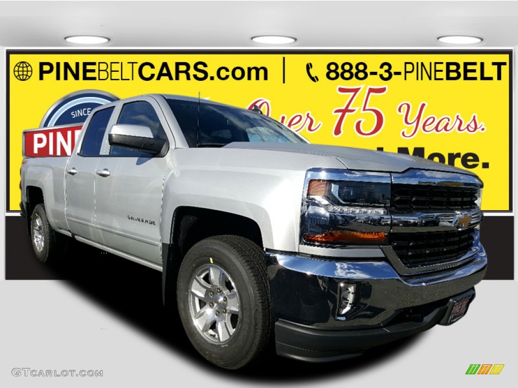 Silver Ice Metallic Chevrolet Silverado 1500