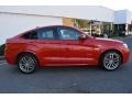 Melbourne Red Metallic 2016 BMW X4 xDrive35i Exterior