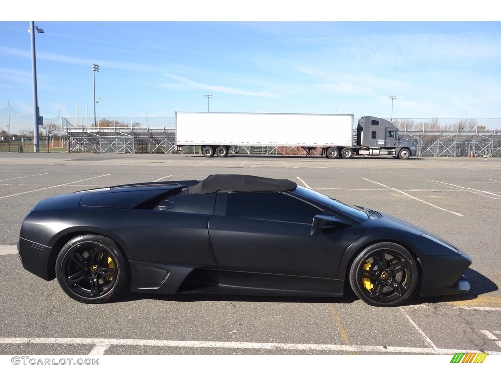 Nero Aldebaran 2008 Lamborghini Murcielago LP640 Roadster Exterior Photo #116953123