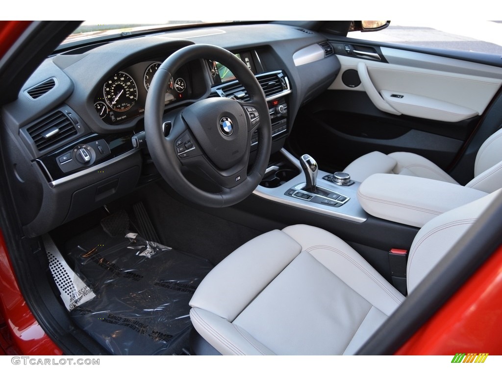 Ivory White Interior 2016 BMW X4 xDrive35i Photo #116953177