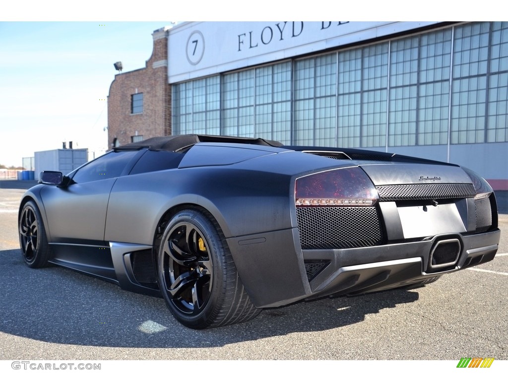 Nero Aldebaran 2008 Lamborghini Murcielago LP640 Roadster Exterior Photo #116953246