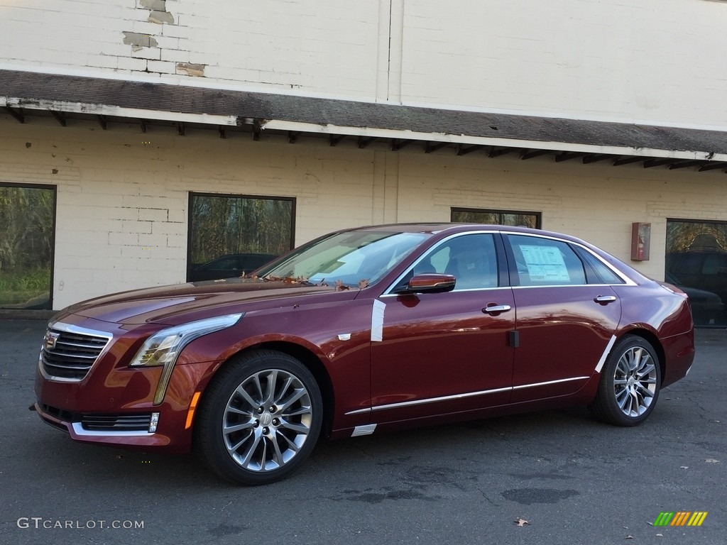 Red Passion Tintcoat 2017 Cadillac CT6 3.6 Premium Luxury AWD Sedan Exterior Photo #116953404