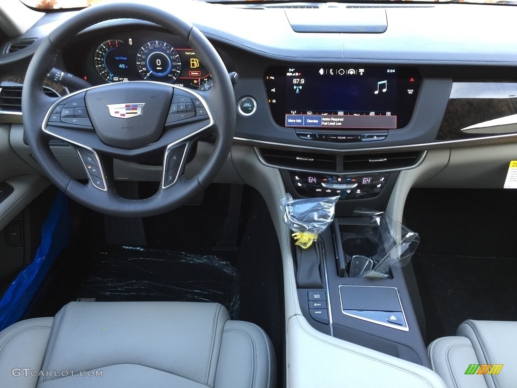 2017 Cadillac CT6 3.6 Premium Luxury AWD Sedan Light Platinum/Jet Black Dashboard Photo #116953603