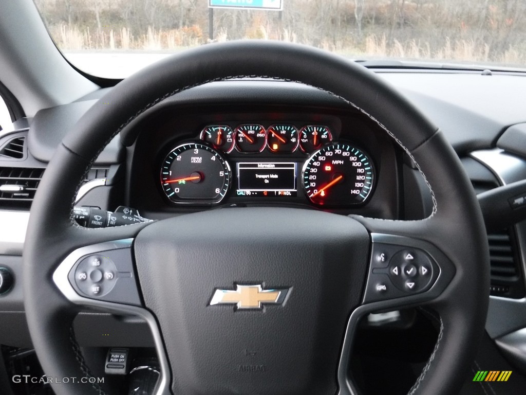 2017 Chevrolet Suburban LS 4WD Jet Black Steering Wheel Photo #116953681