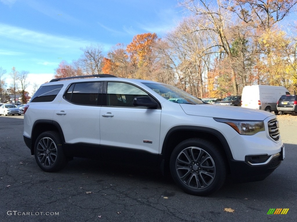 2017 Acadia All Terrain SLT AWD - Summit White / Jet Black/Kalahari photo #3