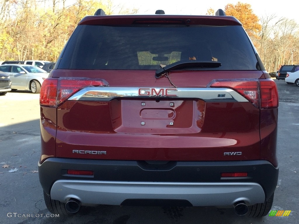 Black Cherry Metallic 2017 GMC Acadia SLE AWD Exterior Photo #116955253