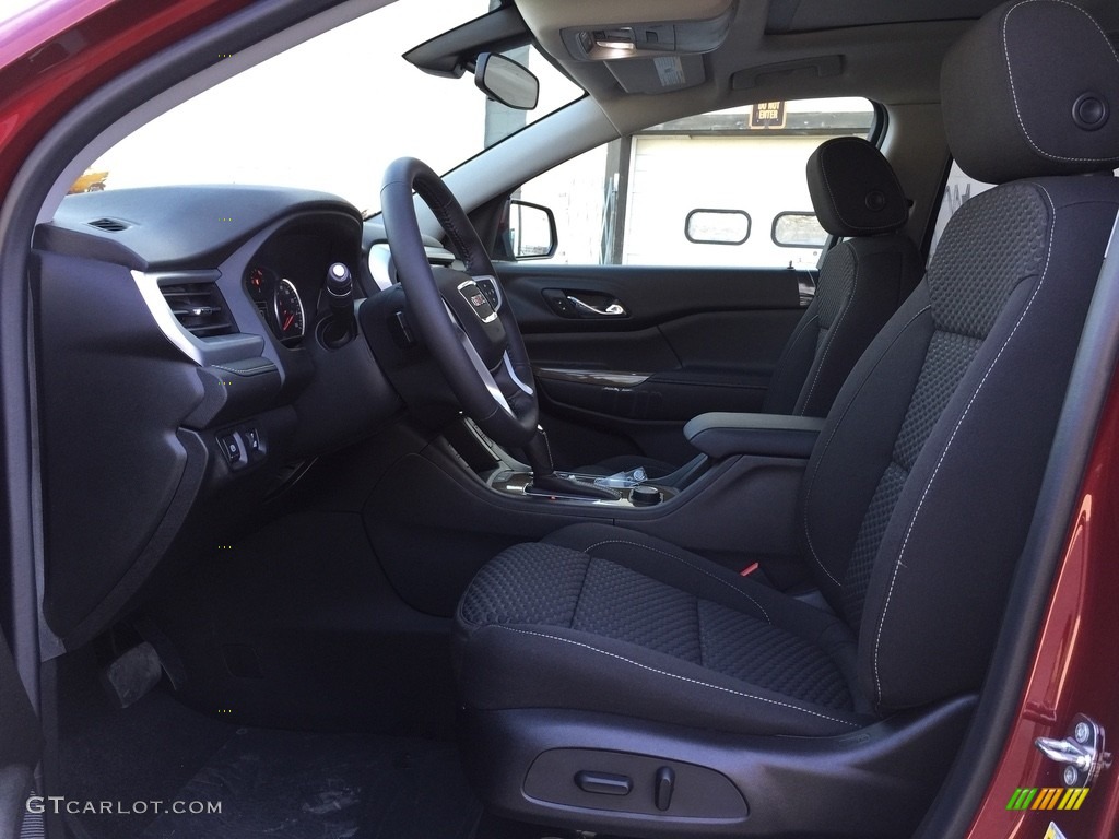 Jet Black Interior 2017 GMC Acadia SLE AWD Photo #116955355