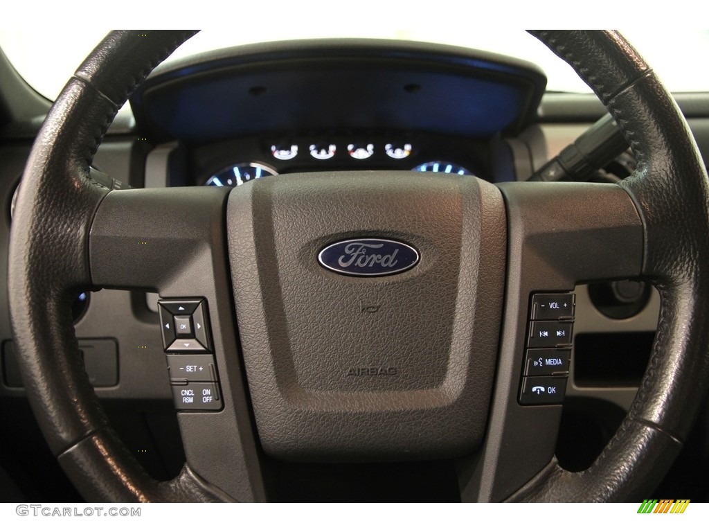 2014 F150 XLT SuperCab 4x4 - Sunset / Steel Grey photo #5