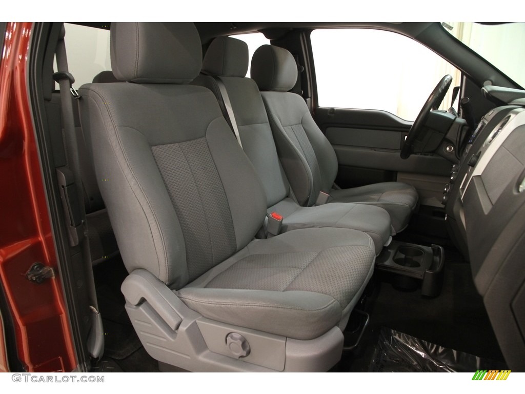 2014 F150 XLT SuperCab 4x4 - Sunset / Steel Grey photo #10