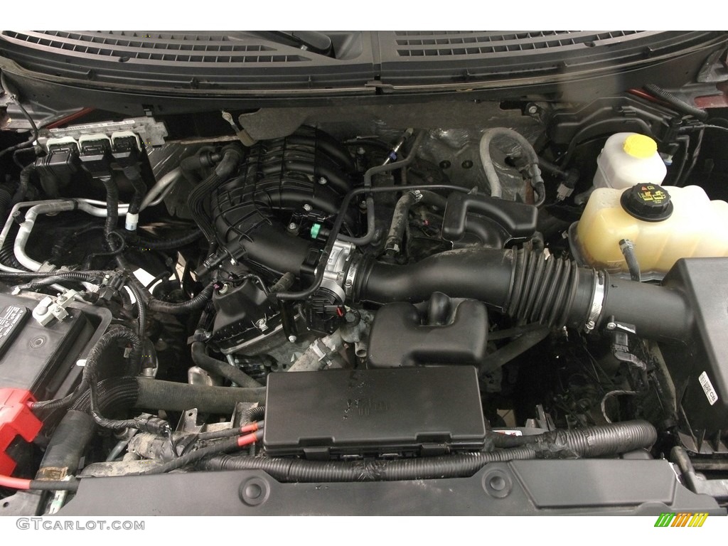 2014 F150 XLT SuperCab 4x4 - Sunset / Steel Grey photo #14