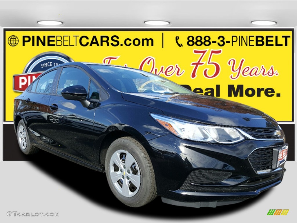 2017 Cruze LS - Mosaic Black Metallic / Jet Black photo #1