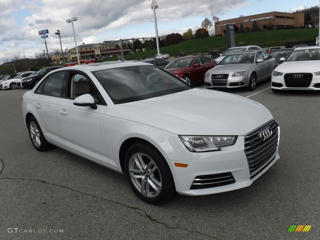 Glacier White Metallic 2017 Audi A4 2.0T Premium quattro Exterior Photo #116957860