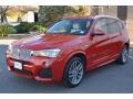 2016 Melbourne Red Metallic BMW X3 xDrive28i  photo #6