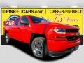 Red Hot - Silverado 1500 Custom Double Cab 4x4 Photo No. 1