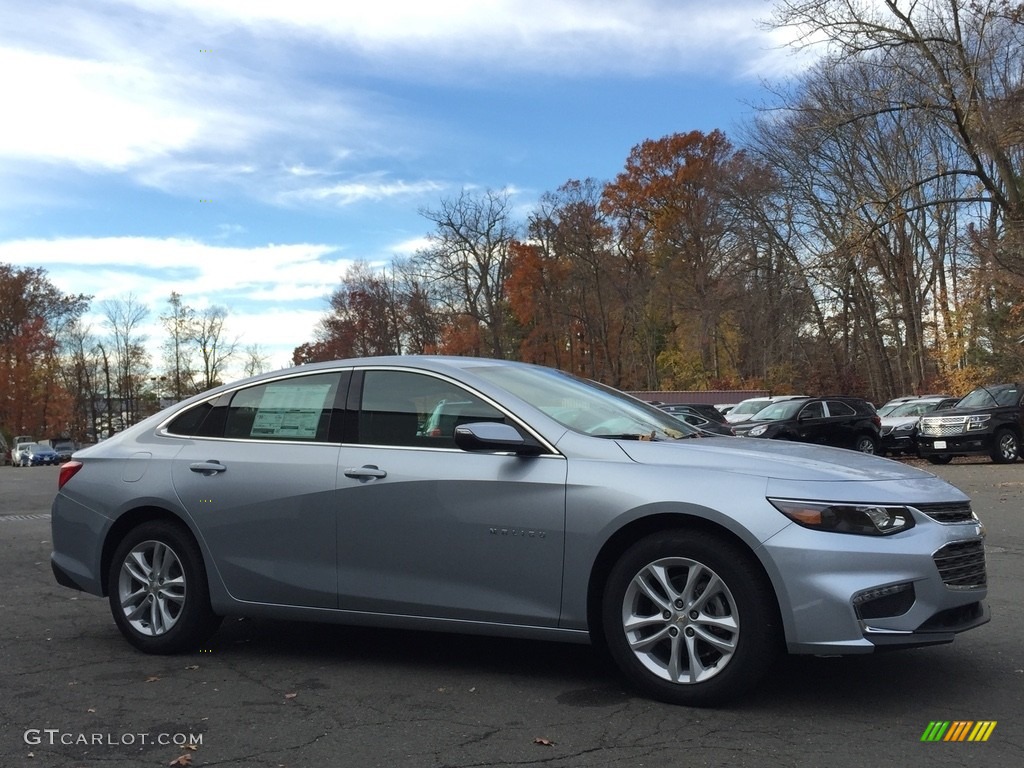 2017 Malibu LT - Arctic Blue Metallic / Jet Black photo #3