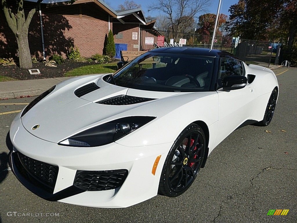 Metallic White Lotus Evora